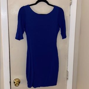 Sexy Blue Mini Dress